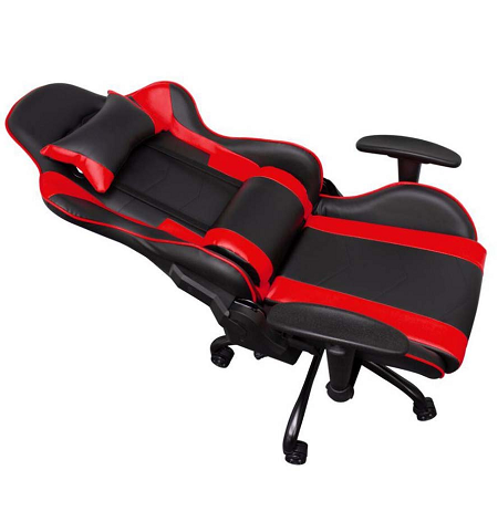 SILLA GAMER T-DAGGER MUSTANG T-TC700RD NEGRO/ROJO 