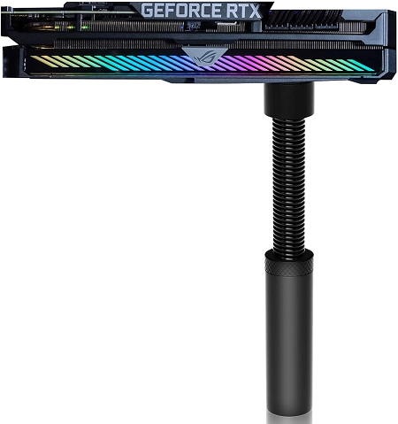 SOPORTE PARA TARJETA DE VIDEO GC-16 BLACK 80mm