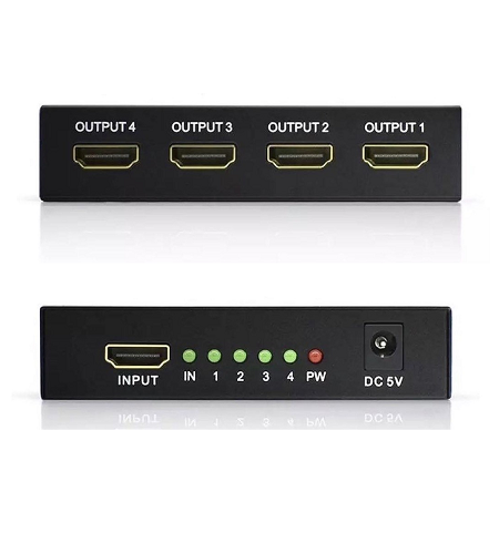 SPLITTER HDMI 1 X 4 2K 4K 3D ETOUCH 335780