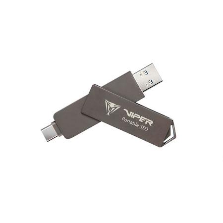 SSD EXTERNO PATRIOT VIPER 512GB PVP30 DUO USB/USB-C