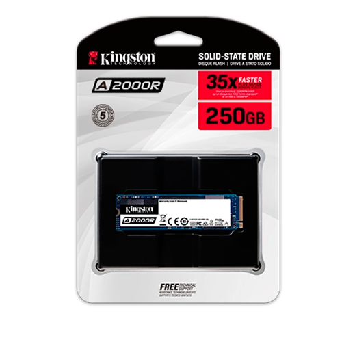 SSD KINGSTON PCIe NVMe A2000  M.2 / SA2000MB/250G