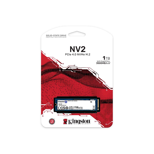 SSD KINGSTON PCIe NVMe™ NV2 M.2 1 TB 
SNV2S/1000G 