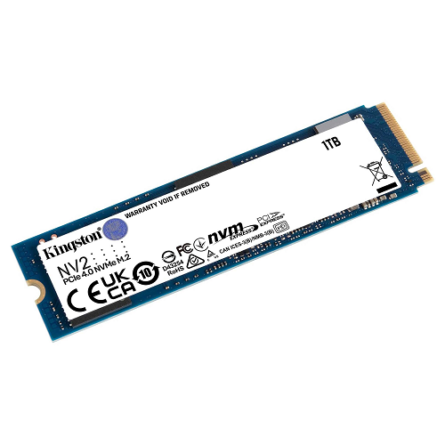 SSD KINGSTON PCIe NVMe™ NV2 M.2 1 TB 
SNV2S/1000G 