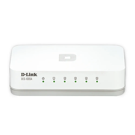 SWITCH 5 PUERTOS D-LINK DES-1005A 10/100MPS
