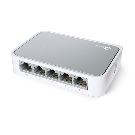 SWITCH 5 PUERTOS TP-LINK TL-SF1005D 10/100MBPS WHITE
