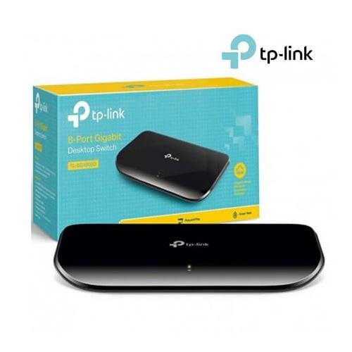 SWITCH PARA SOBRE MESA 8 PUERTOS GIGABIT  TL-SG1008D TP-LINK