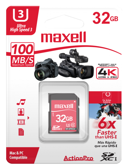 TARJETA DE MEMORIA 32GB SDHC-U3 MEM
348278 6X