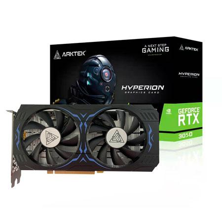TARJETA DE VIDEO ARKTEK GEFORCE RTX 3050 8GB GDDR6 AKN3050D6S8GH1