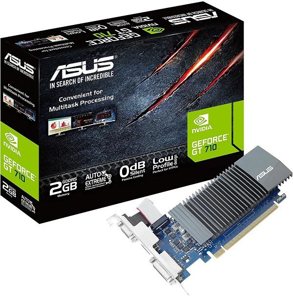 TARJETA DE VIDEO ASUS GEFORCE GT710 2GB DDR5 GT710-SL-2GD5-CSM