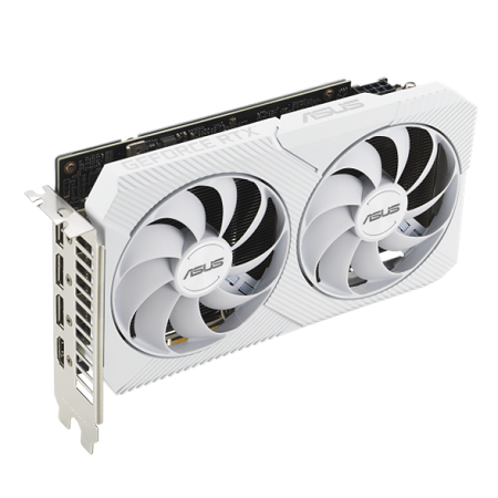 TARJETA DE VIDEO ASUS GEFORCE NVIDIA DUAL-RTX3060-8G-WHITE 90YV0GB8-M0AA00