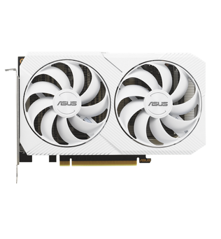 TARJETA DE VIDEO ASUS GEFORCE NVIDIA DUAL-RTX3060-O8G-WHITE OC EDITION 90YV0GB7-M0AA00