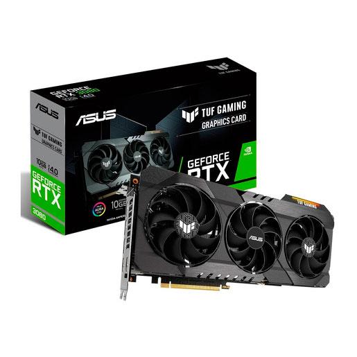 TARJETA DE VIDEO ASUS GEFORCE RTX TUF-RTX-3080-O10G-V2-GAMING NVIDIA 90YV0FB4-MTAA00
