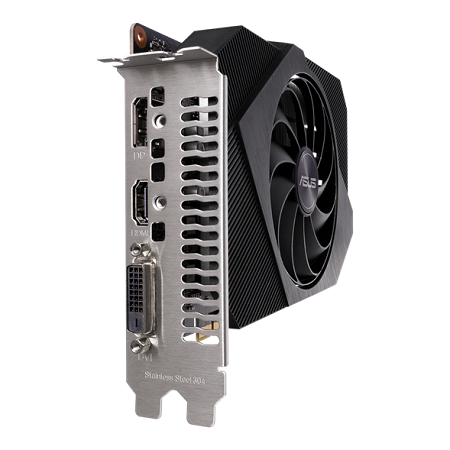 TARJETA DE VIDEO ASUS NVIDIA GEFORCE GTX 1650 4GB /PH-GTX1650-O4GD6-P-EVO GDDR6/90YV0EH2-MVAA00