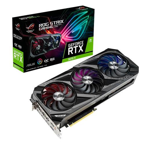 TARJETA DE VIDEO ASUS ROG STRIX RTX  3060TI 8GB GDDR6 /ROG-STRIX-RtX3060TI-08G-V2-GAMING/ GDDR6/90YV0G03-M0AA00		