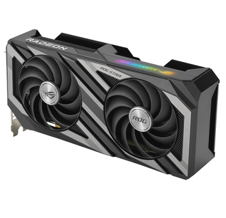 TARJETA DE VIDEO ASUS ROG STRIX RX7600 8GB /ROG-STRIX-RX7600XT-08G-GAMING/ GDDR6/