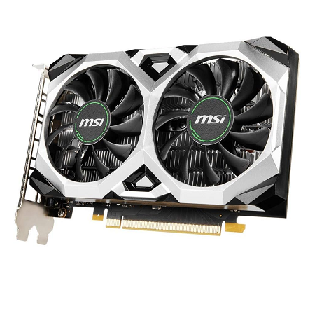 TARJETA DE VIDEO MSI GEFORCE GTX 1650D6 VENTUS XS OC 4GB GDDR6 912-V812-003