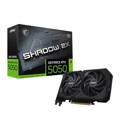 TARJETA DE VIDEO MSI GEFORCE RTX 5050 8G SHADOW 2X OC EDITION GDDR6 912-V538-008