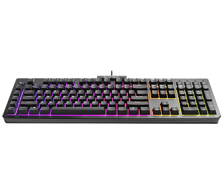 TECLADO GAMING EVGA Z12 RGB 834-W0-12SP-K2 BLACK/ HKBEVG-Z12233