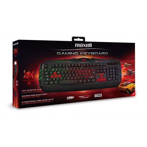 TECLADO GAMING MAXELL CA-KB-1200 