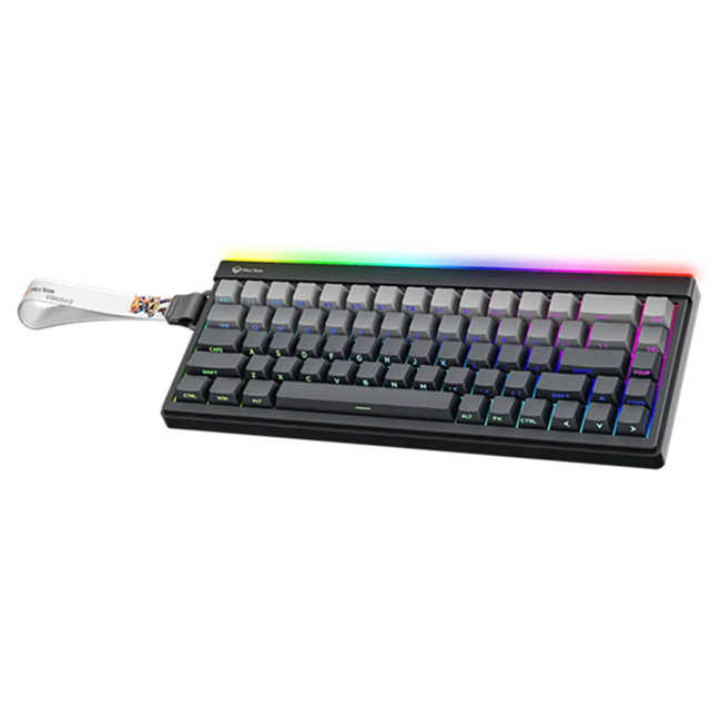 TECLADO INALAMBRICO MEETION MT-VIBEKEYB68 TRIMODE 2.4GHZ+BT+USB BLACK