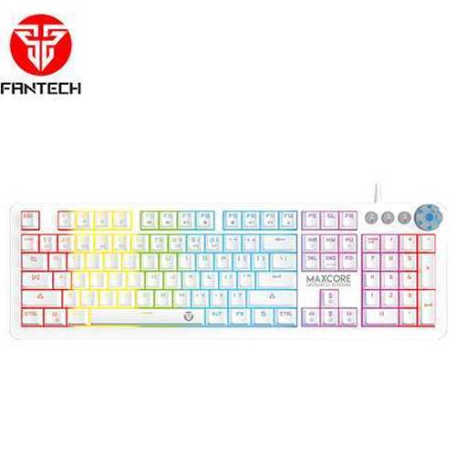 TECLADO MECANICO GAMING FANTECH MAX CORE MK852 SPACE EDITION WH