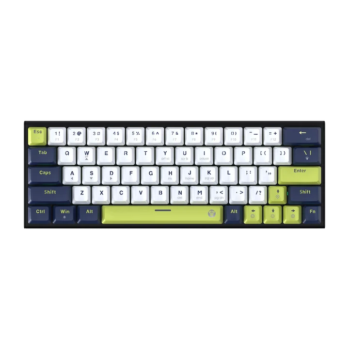 TECLADO MECANICO GAMING FANTECH MK874V2 ATOM63 MORI 60%