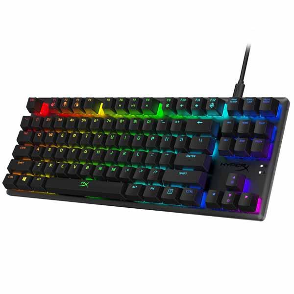 TECLADO MECANICO GAMING HYPERX ALLOY ORIGINS CORE HX-KB7AQX-US