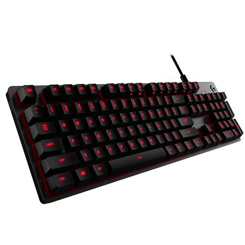 TECLADO MECANICO LOGITECH RETROILUMINACIÓN CARBON G413 GAMING 920-008300