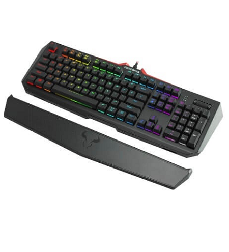 TECLADO MECANICO USB RIOTORO GHOSTWRITER/ RGB MX PINK SILENT