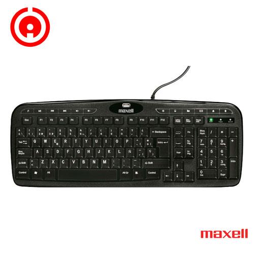 TECLADO MULTIFUNCION USB MAXELL KB-150
