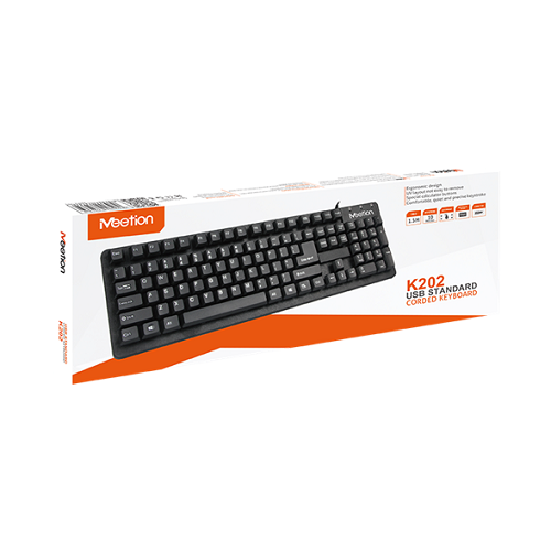 TECLADO USB MEETION K202