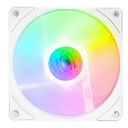 VENTILADORES COOLER MASTER SICKLEFLOW 120 ARGB WHITE EDITION MFX-B2DW-18NPA-R1/ 1212168