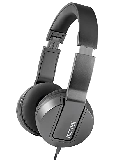 AUDIFONOS MAXELL SOLID 2 METALZ MID SIZE TUNGSTEN 3.5 MM GRAY W/MIC 