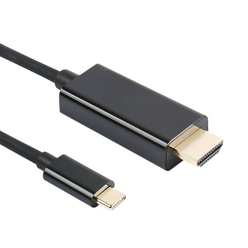 CABLE USB 3.1 TIPO C MACHO A HDMI MACHO  VCOM MODELO CU423C BLINDADO 1.8M