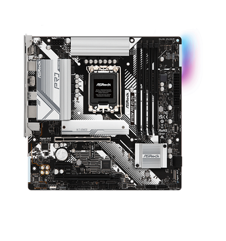 MOTHERBOARD ASROCK B760M INTEL LGA1700/ DDR5 DIMM/ 13ª Y 12ª GENERACION PCIe 4.0