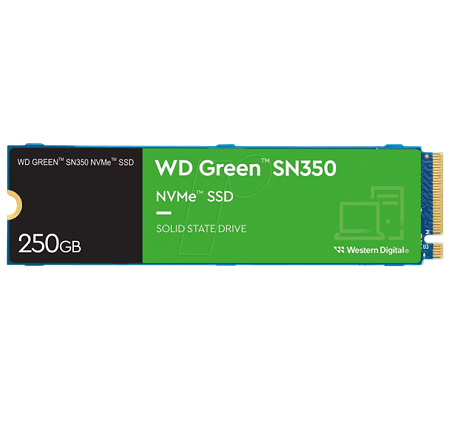 SSD WESTER DIGITAL M.2 GREEN SN350 NVMe 250GB WDS250G2G0C