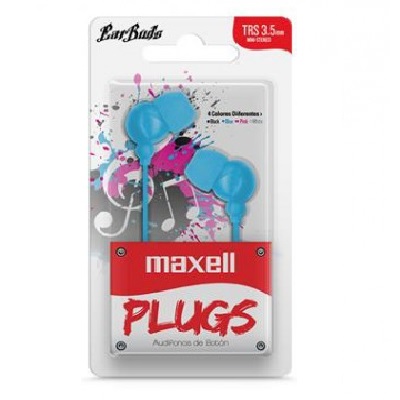 AUDIFONOS EARBUDS MAXELL IN-225 BLUE #347170