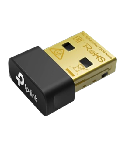 ADAPTADOR TP-LINK USB INALAMBRICO ARCHER T2UB NANO AC600 WIFI