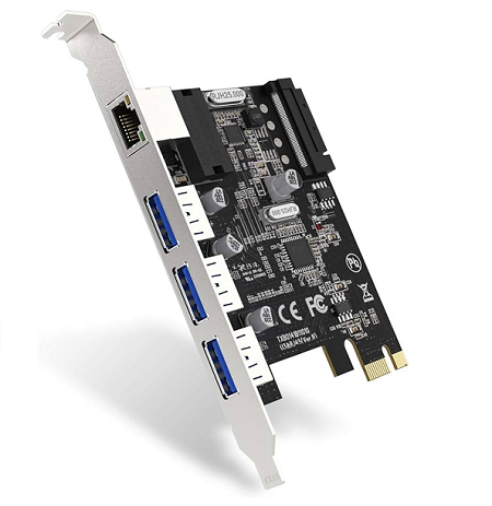 TARJETA DE RED EDUP GIGABIT PUERTOS PCI EXPRESS USB3.0 10/100/1000 EP-9618