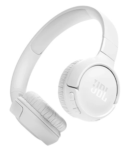 HEADSET INALAMBRICOS JBL TUNE 520 WHITE JBLT520BTTWHTAM (AURICULAR)