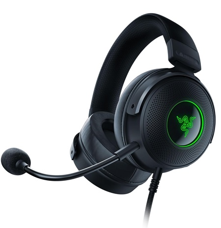 HEADSET RAZER GAMING KRAKEN V3 WIRED USB RZ04-03770200-R3U1 (AURICULAR)