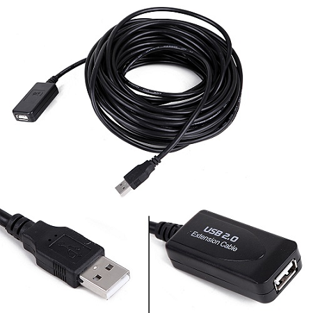 CABLE USB EXTENSION 15MTS CON AMPLIFICADOR ETOUCH 735070