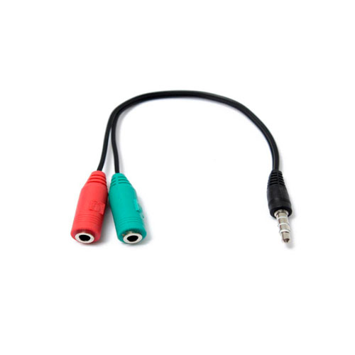 CABLE AUDIO IMEXX 3.5MM (MACH) A 3.5MM (HEMB) DUAL MIC/AUDIO  IME-14845