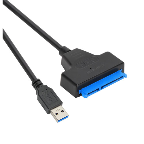 CABLE USB A-MACHO / A-SATA III HDD/SSD  VCOM CU815