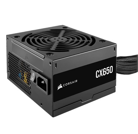 FUENTE DE PODER CORSAIR CX650 ATX 80 PLUS BRONCE CP-9020278-NA