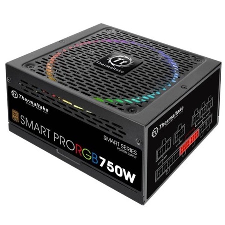 FUENTE DE PODER THERMALTAKE 750W 80 PLUS BRONZE SMART PRO SPR-0750F-R