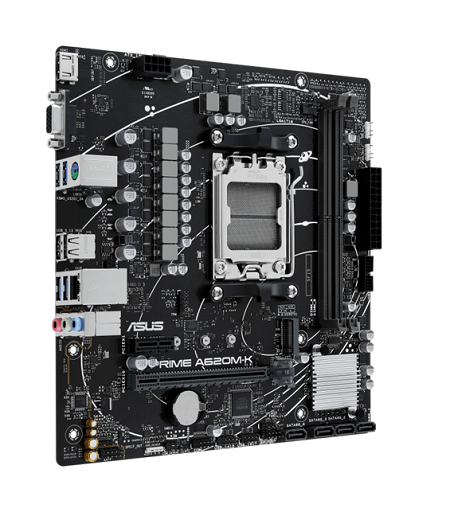 MOTHERBOARD ASUS PRIME A620M-K AM5 DDR5 90MB1F40-M0EAY0