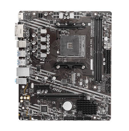 MOTHERBOARD MSI A520M-A PRO AM4 DDR4 911-7C96-034