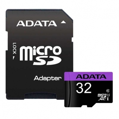 MEMORIA MICRO SD ADATA 32GB UHS-I   AUSDH32GUICL10-RA1