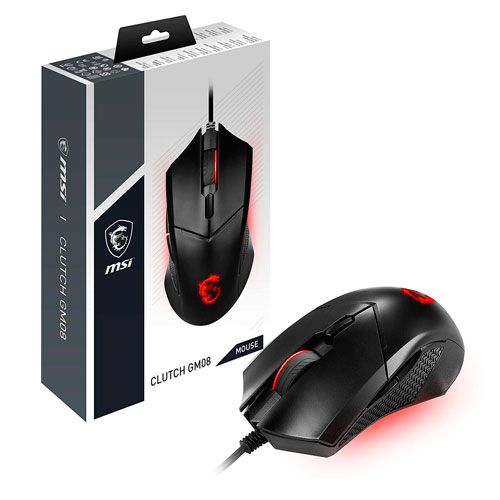 MOUSE GAMING USB MSI CLUTCH GM08